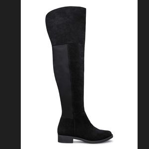 Black Over the Knee Boots **Worn Once